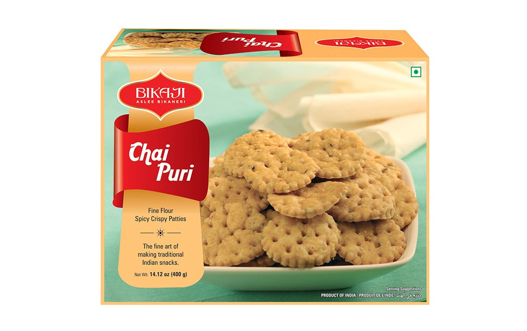 Bikaji Chai Puri    Box  400 grams